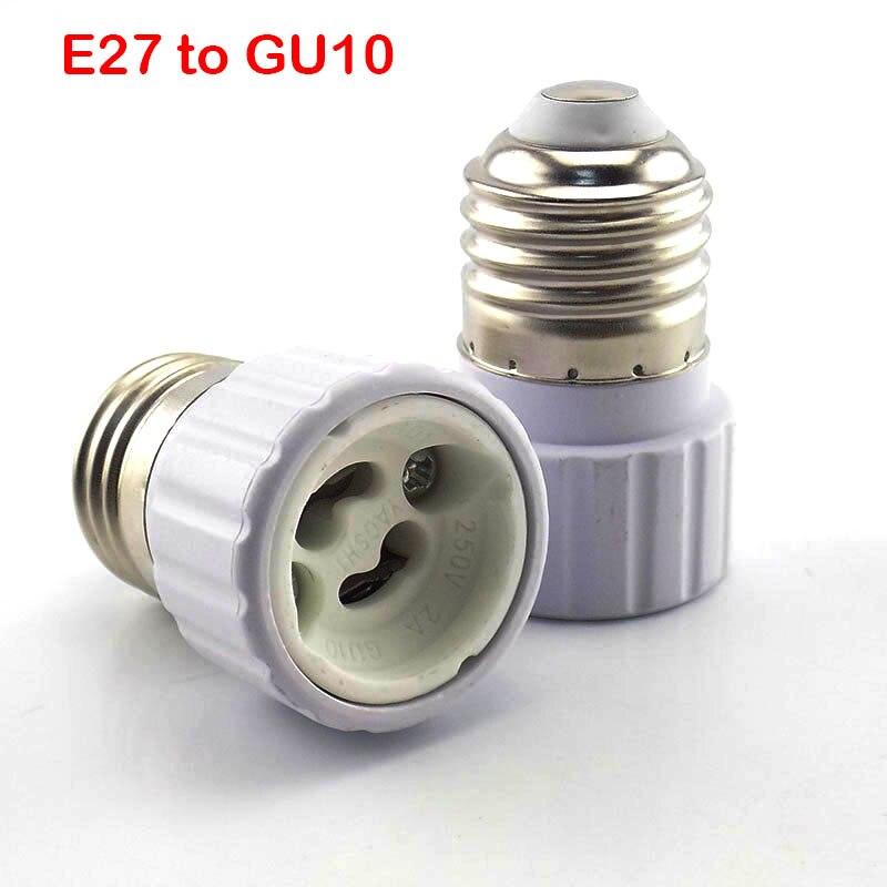 5pcs E27 GU10 G9 B22 E14 E12 Converter Led Lamp Bulb Base Conversion Holder E27 To E14 Socket Adapter