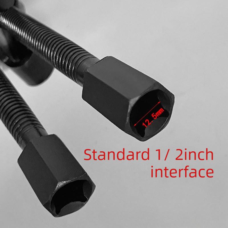 2pcs Coil Auto Spring Compressor Car Absorbers Remover Installer Tool 1/2" Drive To Compress Coil Spring Repair Hand Tools