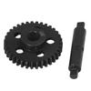 35T Pinion Motor Gear Steel Aluminum Alloy Replaceable Black RC Car Motor Pinion Gear for ARRMA 1 7 1 8