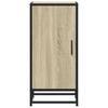 Vidaxl Cabinet, Sonoma Oak, 35.5X35X76 Cm, Wood-Based Material