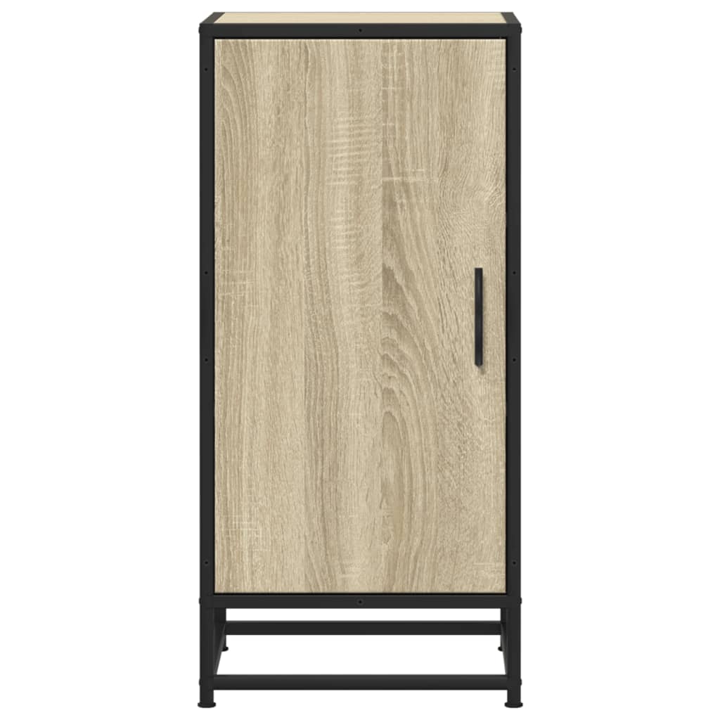 Vidaxl Cabinet, Sonoma Oak, 35.5X35X76 Cm, Wood-Based Material