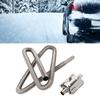 Parking   Heater Exhaust Pipe with Muffler Stainless Steel Fuel     Gas Vent Hose 2.5cm Inner Diameter