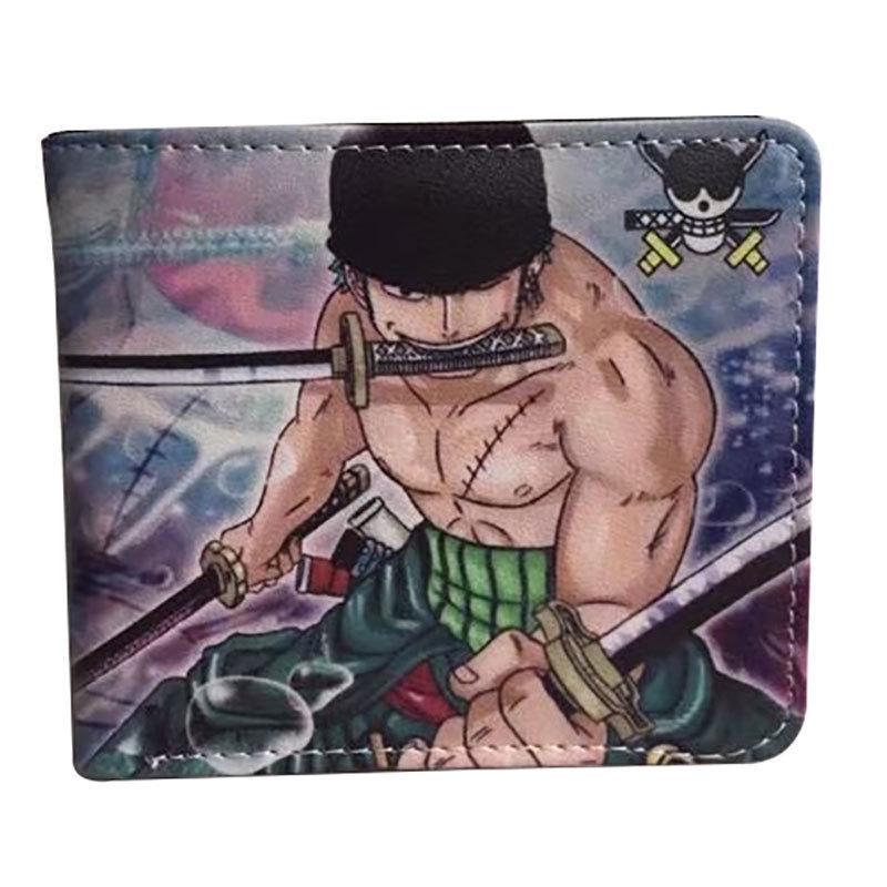 

Короткий гаманець One Piece Luffy & Zoro Unisex із PU шкіри та монетниця wallet