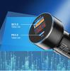 Multifunctional QC3.0 & PD Fast Charging USB Car Charger with Digital Display