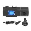 Rotatable Dash Camera 1080P Dual Lens DVR 170 Degrees  Wide Angle Night Vision G Sensor Video Recorder DC 12‑24V