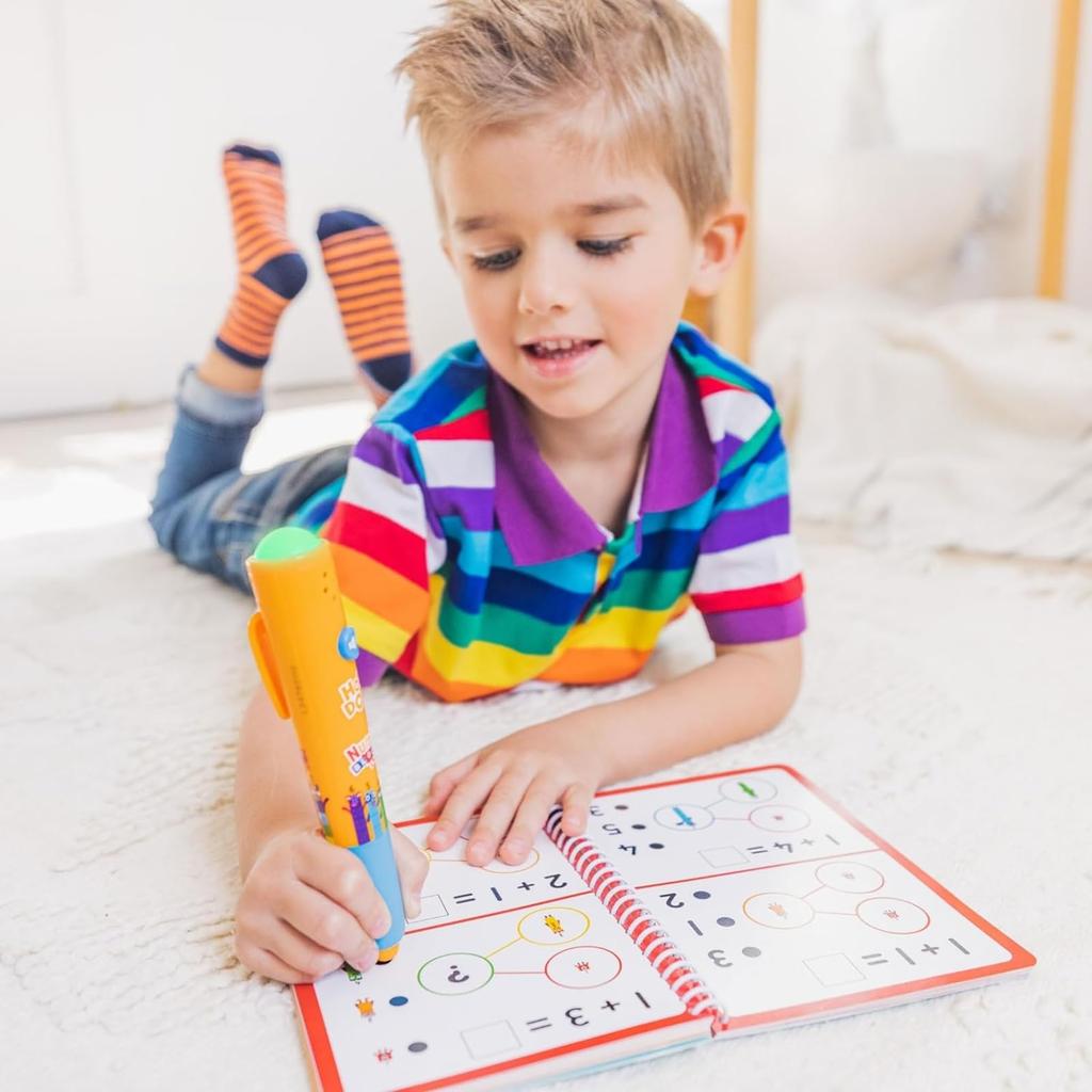 Numberblocks Activity Book Interactive Number Audio Educational Toy Authentic Product 11-20 & Pen Games, Pen, (EI2551) -