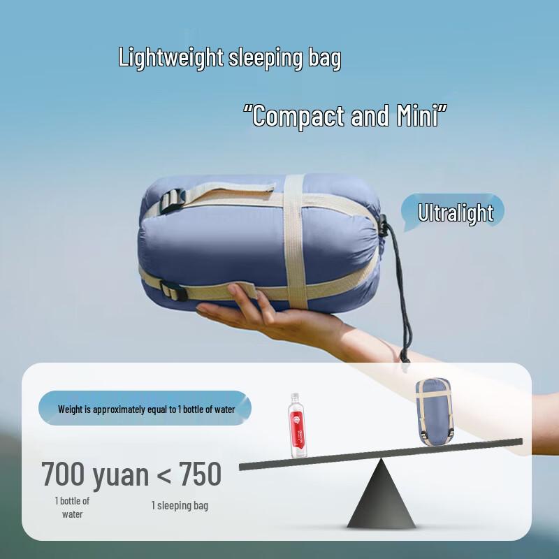 BeiJiLang Ultraleichter Einzel-Camping-Schlafsack