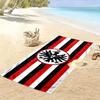 Eagle Crest Red Black Stripes A must-have beach towel for beach travel