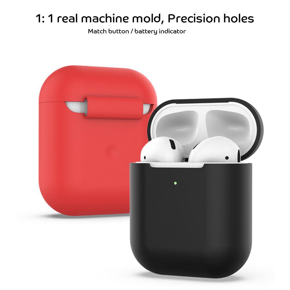Silicone cover Bluetooth Charging Box Silicone Cases Earphone Cover Protective Earphone Case