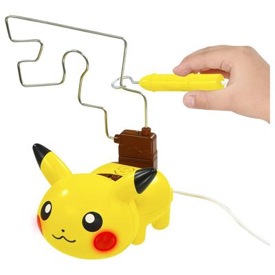 TAKARA TOMY Monsters Biribiri Pokemon Toy for Ages 4 and Meets Toy Safety ST Mark Pokemon TAKARA TOMY "Pocket Thunderclap! Pikachu" Up, Standards,