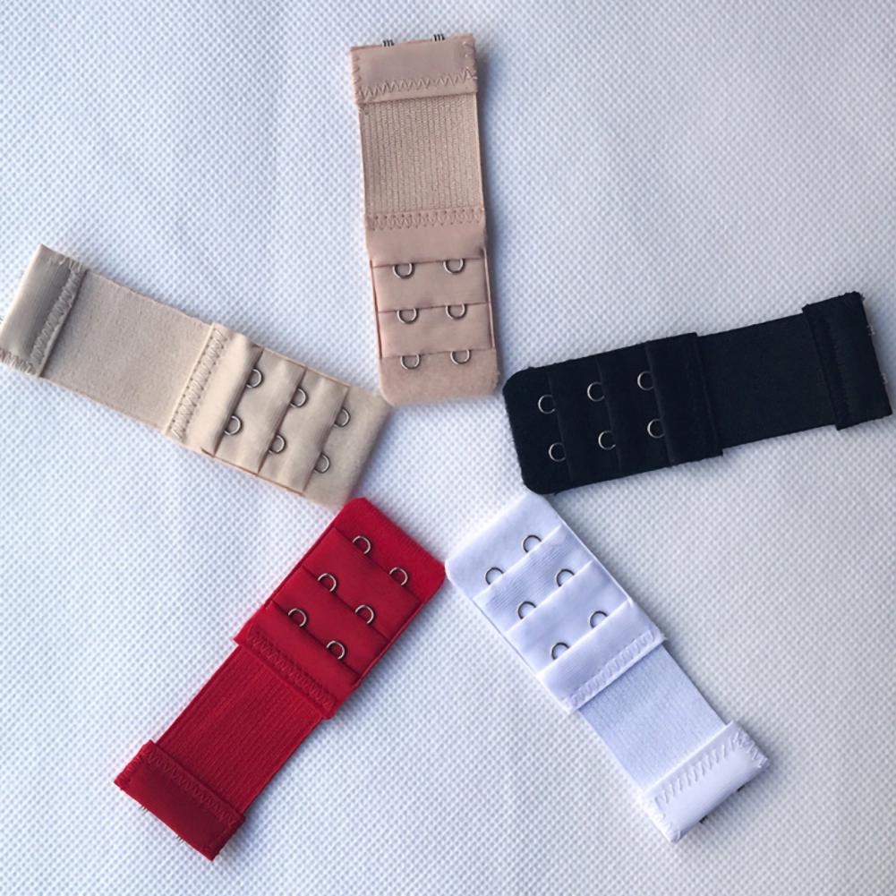 1 Reihe 1 Haken BH-Verlängerungsband Verlängerer für Damen Verstellbare Gürtelschnalle Elastisches BH-Verlängerungsband Hakenclip-Verlängerer