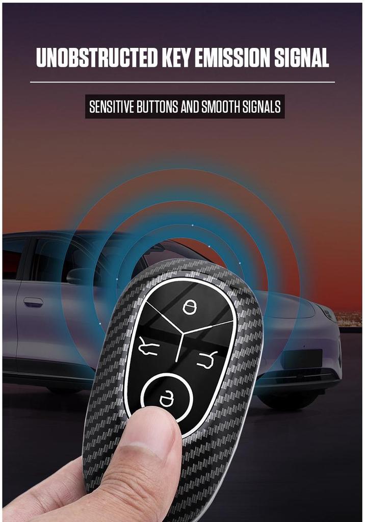 Compatible with 2025/2026 Geely Xingyuan & GEOME Xingyuan UP Key Case and Shell Buckle (Men's).