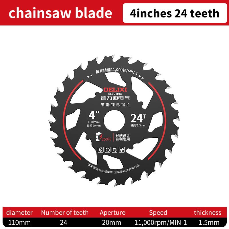 Lithium Electric Saw Blade Woodworking 4/6.5-inch 110/165/133 Electric Circular Saw Cutting Blade Hand-held Saw Alloy Saw Blade