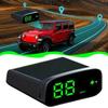 Car Speedometer Solar Head Up Display GPS Digital Intelligent Light Sensing HUD Speed Hud Display Digital Auto Electronics