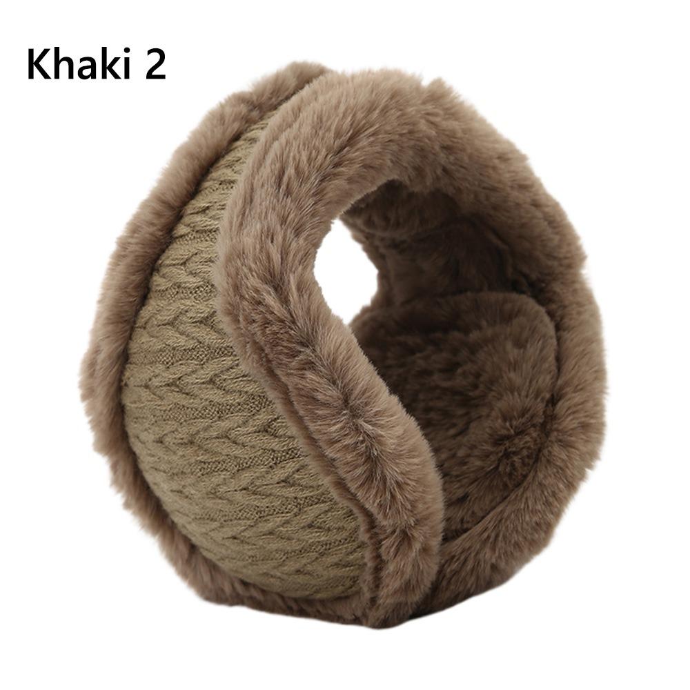 Solid Color Winter Earmuffs Plush Thickening Protection Ear-Muffs Fashion Ear Muffs Cover Winter