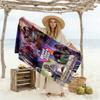 Grand Theft Auto Customize Text Beach Towel Quick-Dry Soft Microfiber Ideal for Travel Outdoor Swim Pool Yoga Surf Camping Hiking Gym Gift Holiday