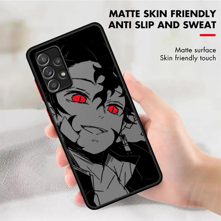 Handyhülle für Samsung Galaxy A52S A72 A53 A16 A15 A17 A52 A54 A56 A55 A35 A14 A23 A34 A36 A73 A33 Anime Dämon Cartoon