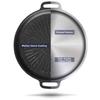 Easy To Clean Carbon Steel Korean Barbecue Pan Thick Non-Stick Frying Plate Heat-resistant Maifan Stone BBQ Grill Pan Camping