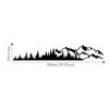 Klaxib RV Motor Home Side Body Window Bumper Sticker Large Mountain Tree Decal Sticker Decoration for Car RV Truck