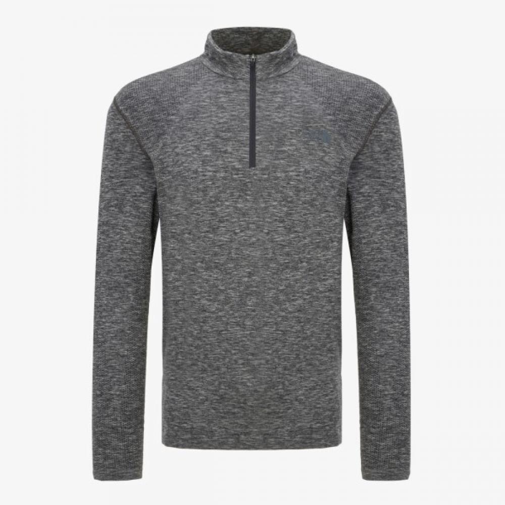 The North Face Men S Simply Long Sleeve Zip Tee Nt7lq51