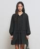 General Idea Pintuck Low-Rise Dress [Black] / Gf2Lop507