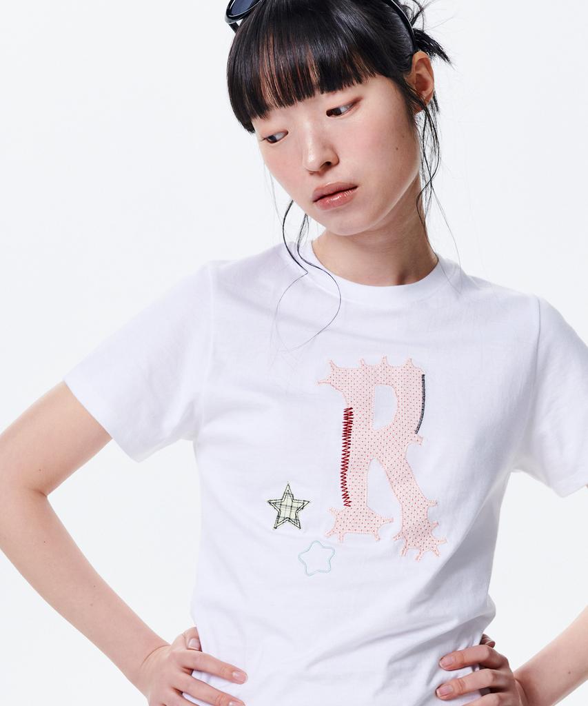 Leoninghai Applique Logo H/S Tee [White]