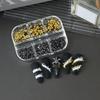 6 Grids Punk Rock Mini Metal Rivet Nail Charms Cone Mixed Sized Nail Art Studs 3D Stylish Spike Nail Decor Diy Manicure Supplies