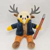 2026 New 99 Nights In The Forest Plush Game Merchandise Brown Stand And Sit Elk Deer White Owl Stuffed Doll Pillow For Kid Gifts