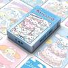 Mapsiai Sanrio-figur 55-ark holografiska varor fotokort, My Melody, 1 styck