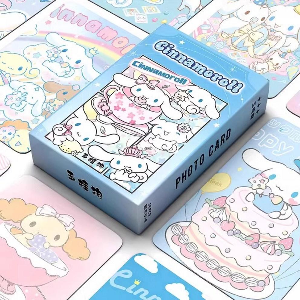 Mapsiai Sanrio-figur 55-ark holografiska varor fotokort, My Melody, 1 styck