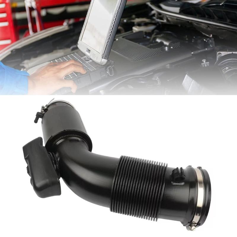 Wąż dolotu powietrza Rura dolotowa Czarna plastikowa rura 06E129629Q 06E129629AA Do B8 3.0L