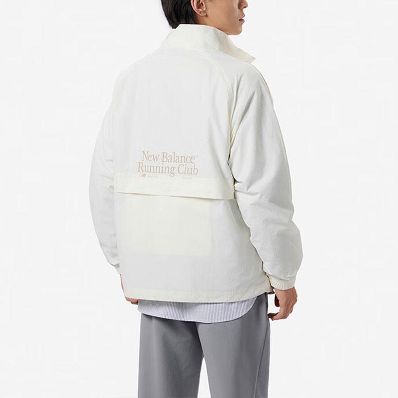 Men's New Balance Jackets & Coats Men's White