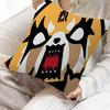 A-Aggretsuko Red Cute Panda Lucky Dragon Pillow Cover Sofa Cushion Cover Home Room Decoration Children Gift