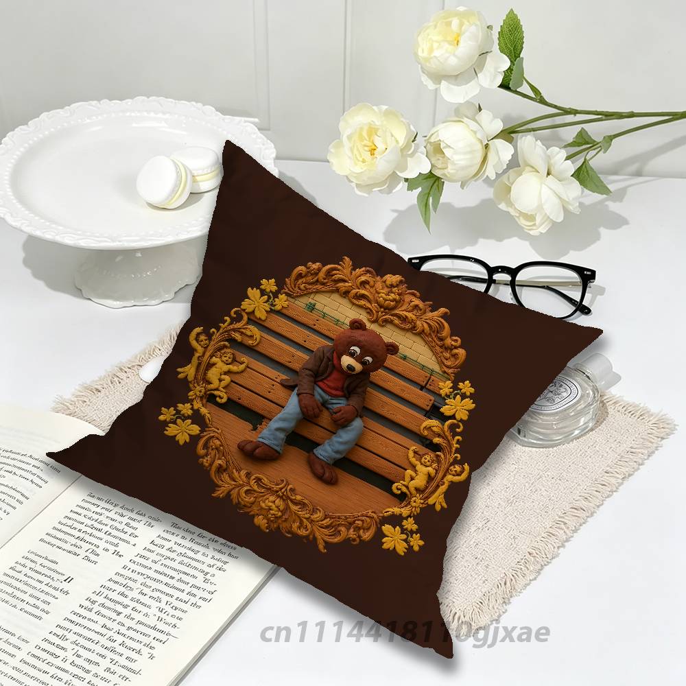 KKanye West Yeezus Ye Jesus is King Pillow for Sofa Seat Chair DecorativeModern Home Decor Print Throw Cushion
