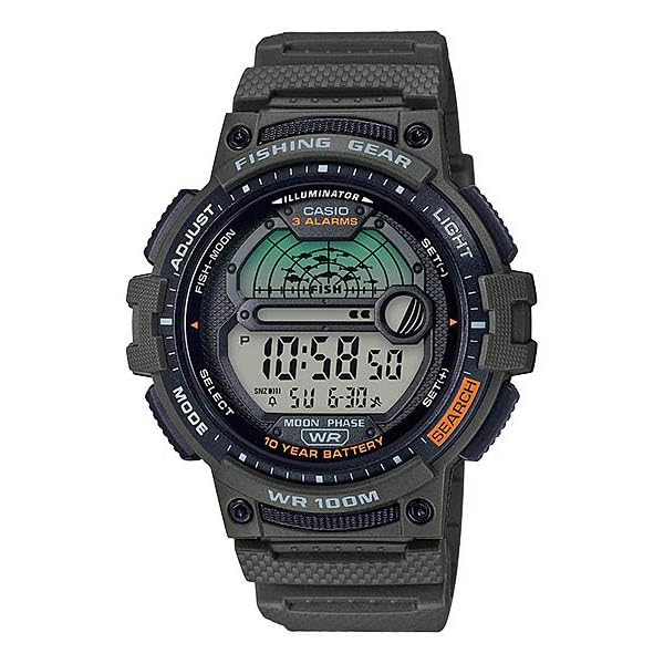 

CASIO Цифровые часы Мужские WS-1200H-3AVDF [Б/У]