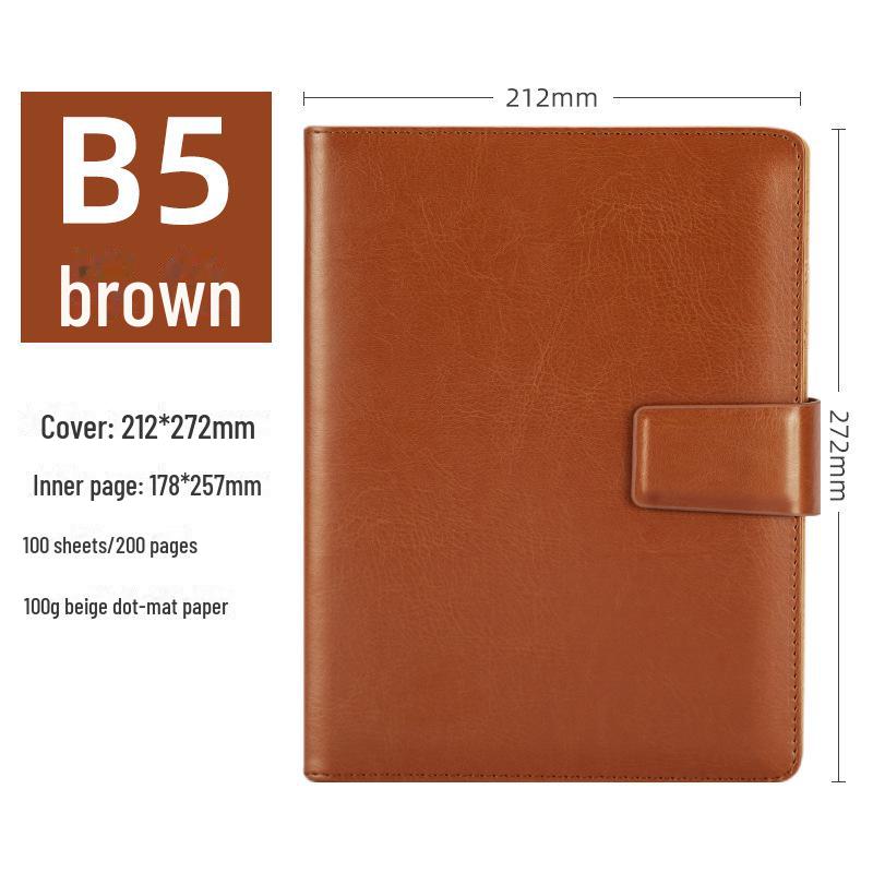 

Деловой кожаный блокнот формата А5 с отрывными листами для офисных встреч и договоров купли-продажи Factory Direct Sale - 1 Book with Free Engraving