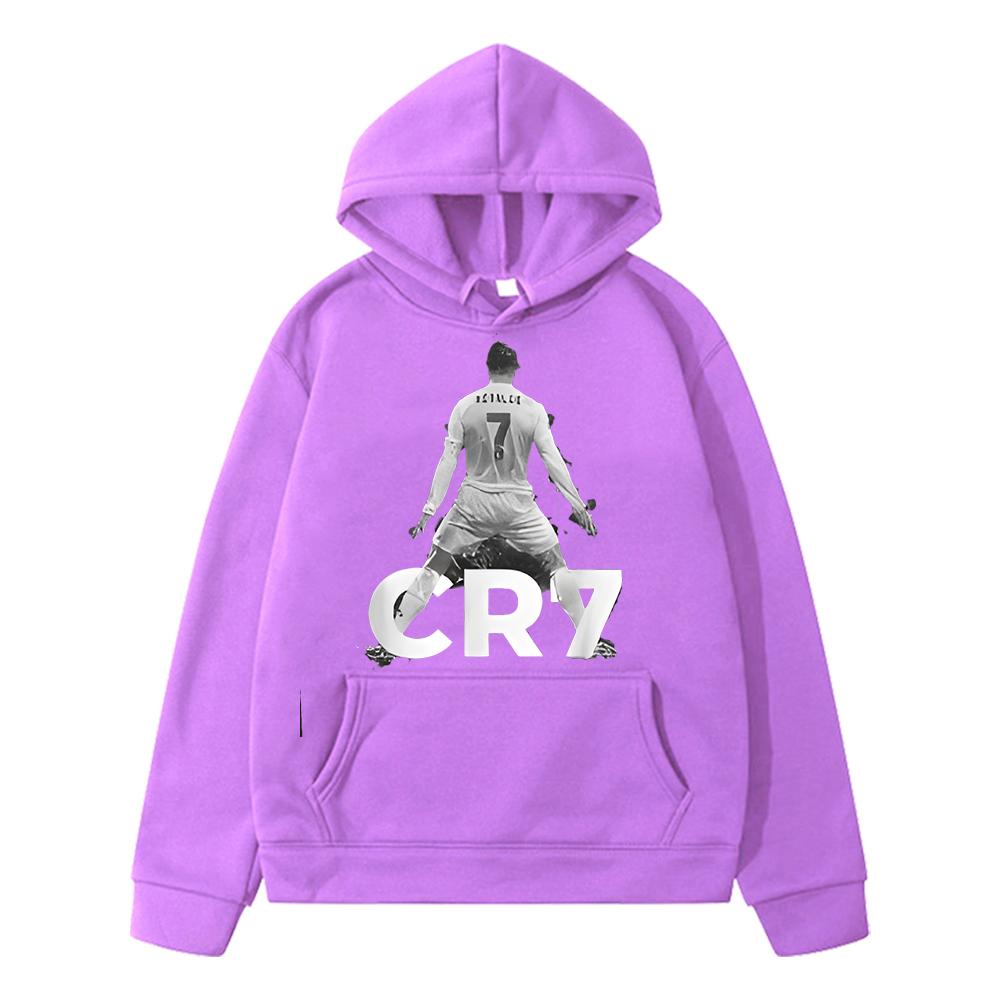 Football fan CR7 Autumn Hoodies Fleece Sweatshirt boy clothes y2k sudadera Casual anime hoodie Jacket pullover kids clothes girl