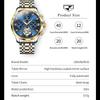 JINSHIDUN Neue Business- und Freizeit-Herrenuhr Business Luminous Tourbillon Multifunktionale mechanische Uhr High-End-Herrenuhr