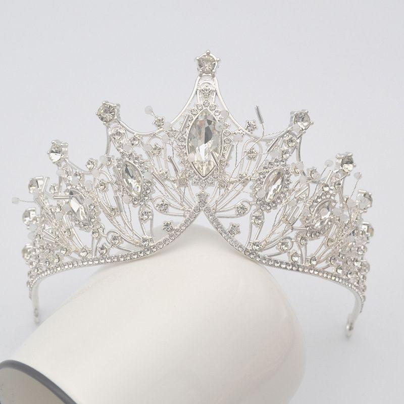 Jeweled Crowns Beautiful Headpiece Wedding Crown Wedding Tiaras Hair Accessories for Prom Birthday Costume Party