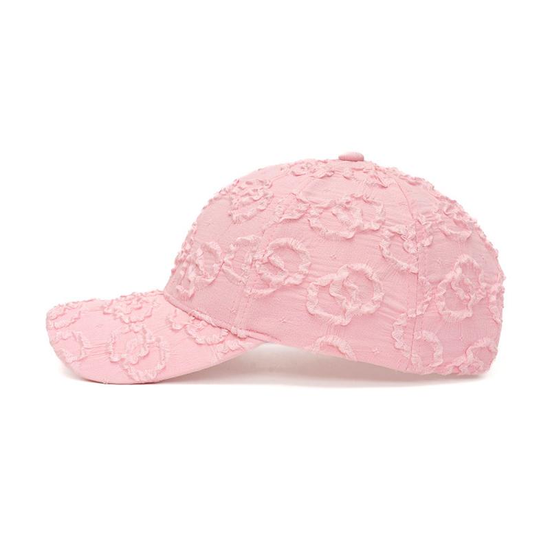 Baseball Cap Women Summer Thin Lace Flower Cap Sunshade Cap