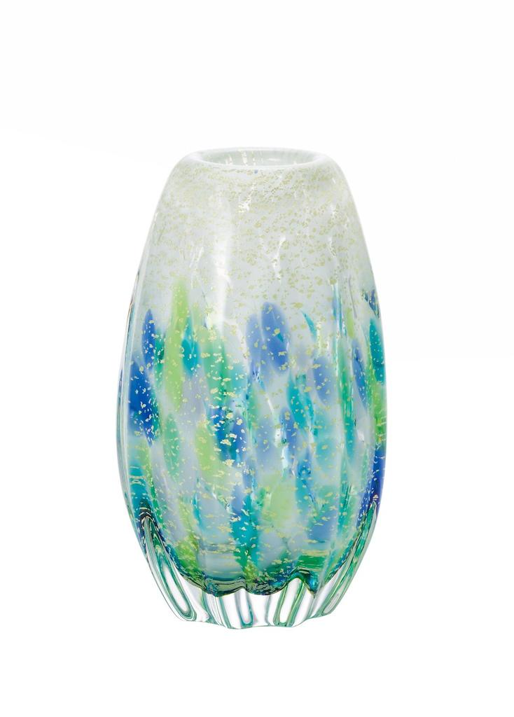 ADERIA Tsugaru Vidro Chomaru Vase Hydrangea Made In Japan Flower Base Vase Stylish Glass Single Flower Vase Container Flower Dried Flowers Ikebana