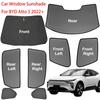Car Front Rear Windshield Sunshade Set For Byd Atto 3 - Window Sun Blockers Shade Curtains Window Cover Auto Accessories