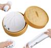 Toys Cartoon Toys Dumpling Squishy Dumpling Anti Stress Ball Pinch Vent Fidget Sensory Squishy Tabas Abreact SquishSurprise Gift Present