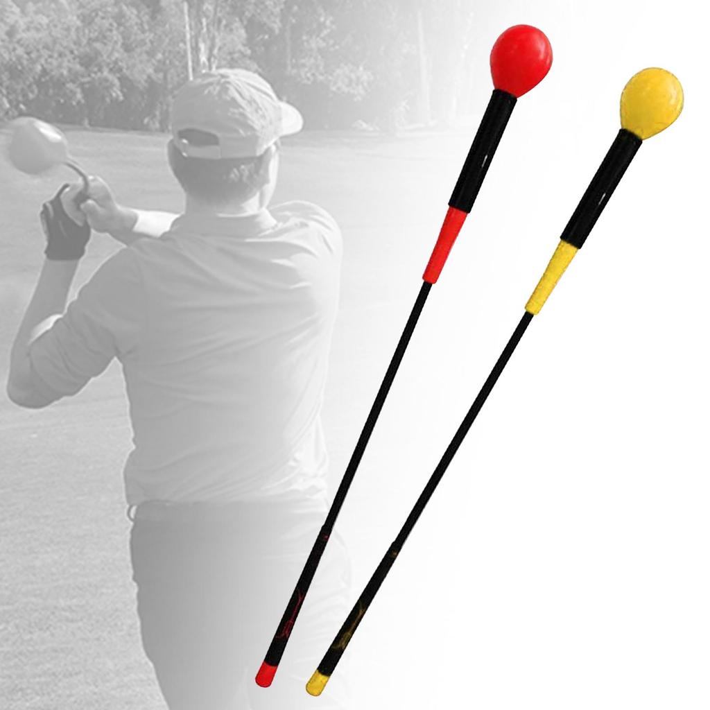 Golf Swing Trainer Portable Practice Tool for Beginner Women Enthusiast Red