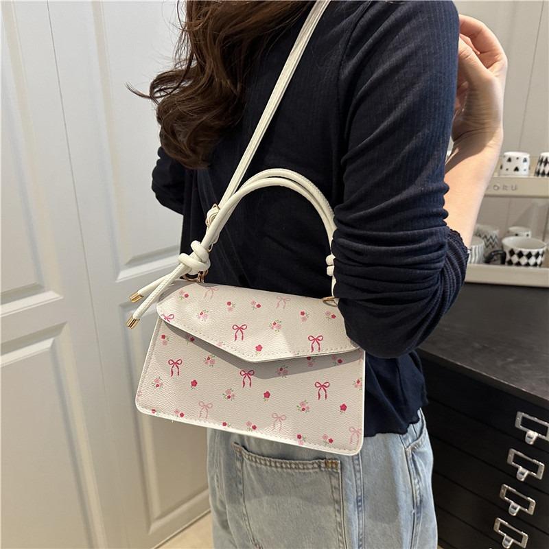 Fashion Handbag Bag Women's Personality New Trendy and Beautiful Casual Messenger Bag Niche Design Small Square Bag