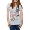 Disney Princess Damen/Damen Cinderella Retro Poster Baumwoll-T-Shirt