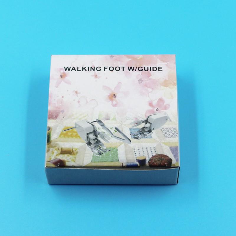 Multifunktionales elektrisches Nähmaschinen-Nähfuß-Set mit Führungsstange & Overlockmesser