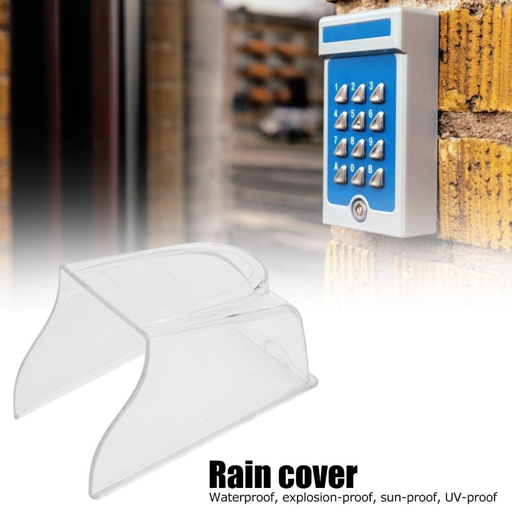 Durable Doorbell Rain Cover ABS Access Control Rain Cover Fingerprint Lock Doorbell Door