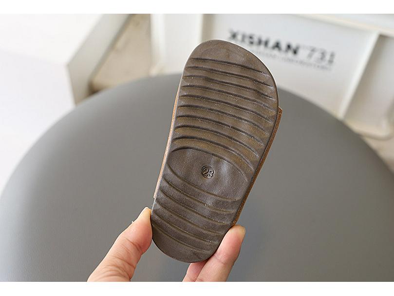 2026 Sommer Kinder Offene Lässige Strandsandalen - Koreanischer Stil Klettverschluss Schuhe für Jungen und Mädchen