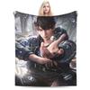Caleb Love And Deepspace Blankets Flannel Textile Decor Breathable Thin Throw Blankets for Sofa Office Bedding Throws
